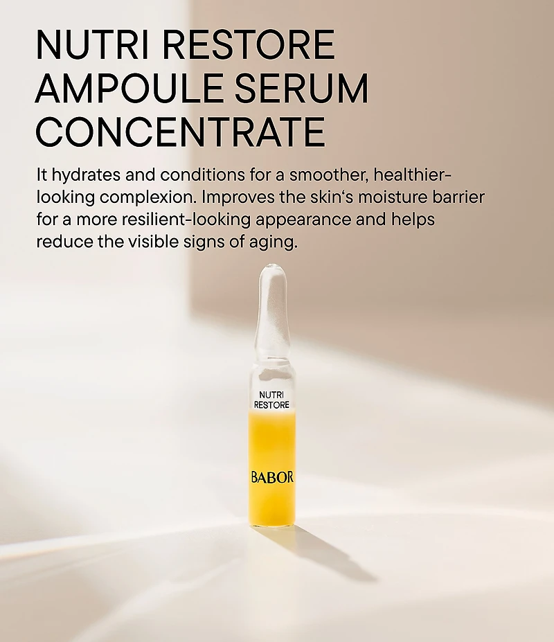 Doctor Babor Nutri Restore Ampoule