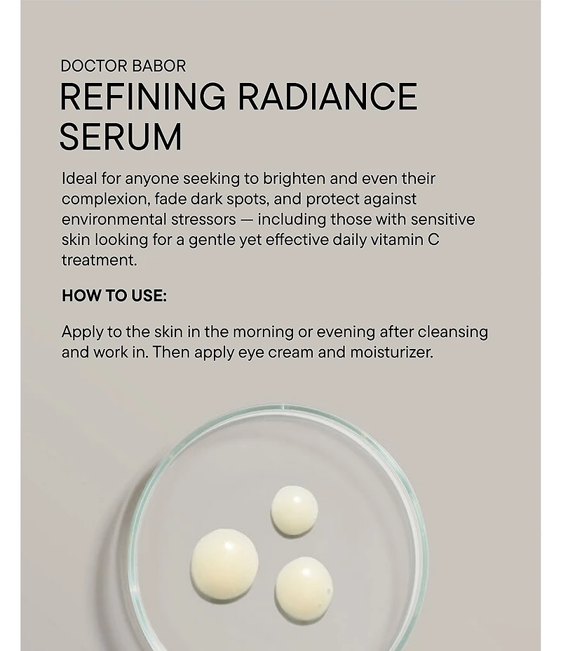 Doctor Babor 10% Radiance Refine Serum