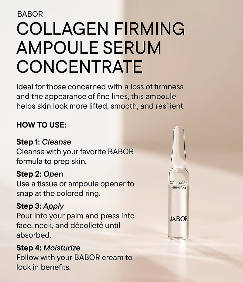 Doctor Babor Collagen Firming Ampoule