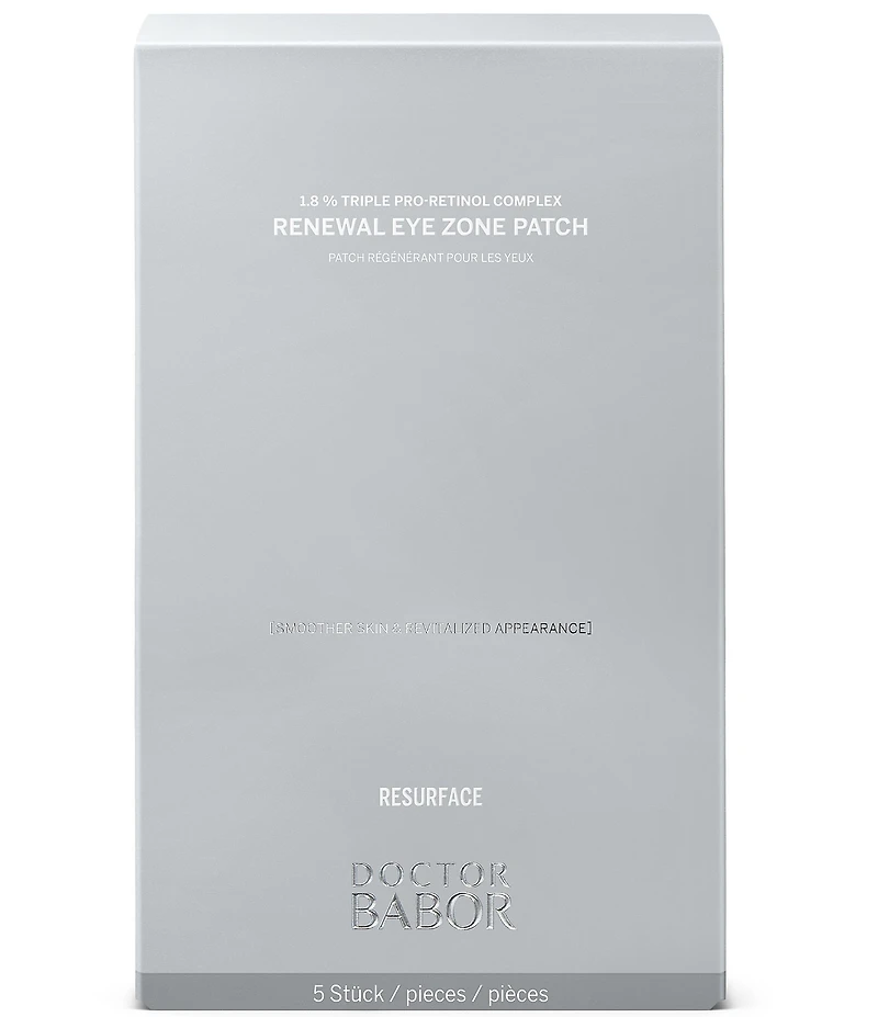 Doctor Babor Renewal Eye Patches