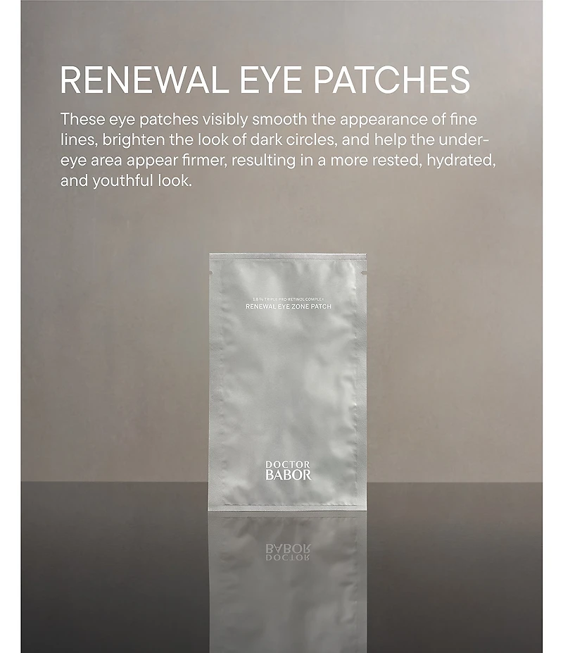 Doctor Babor Renewal Eye Patches
