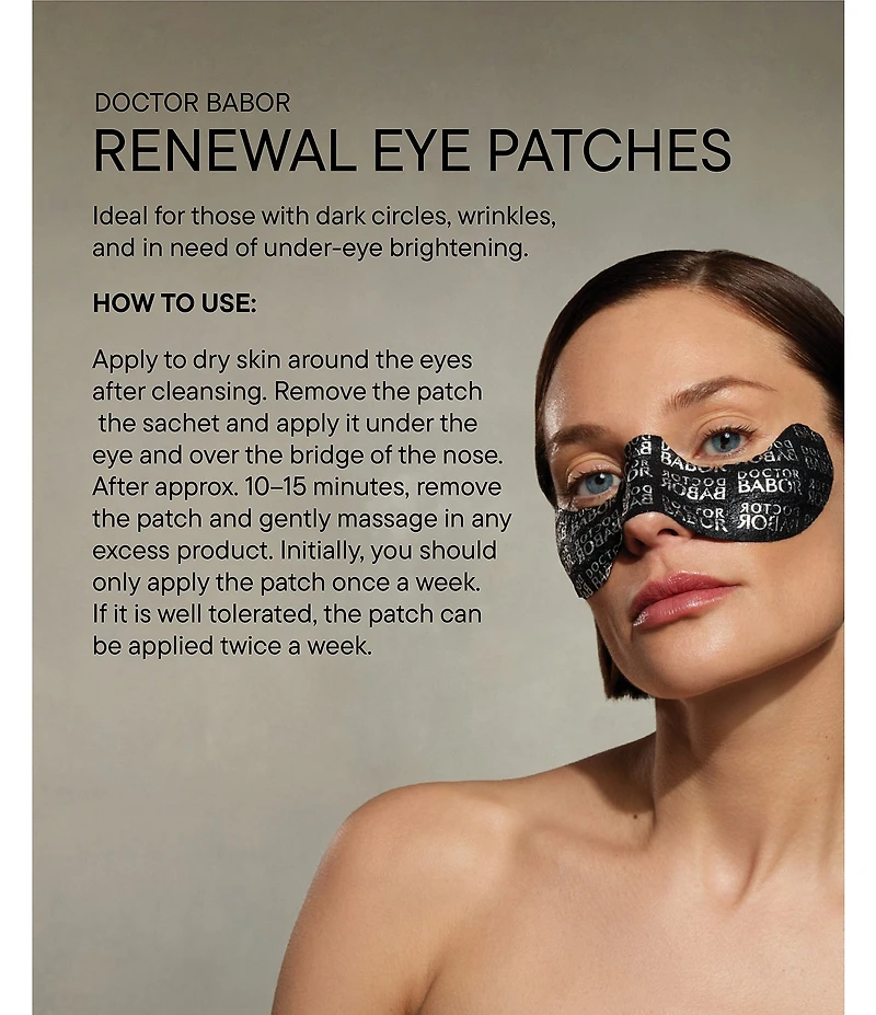 Doctor Babor Renewal Eye Patches