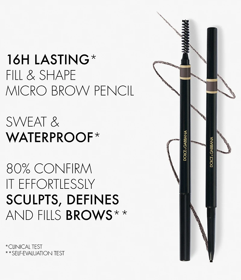 Dolce & Gabbana Brow Restyler Waterproof Pencil