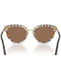 Dolce & Gabbana DG4492 55mm Cat Eye Sunglasses