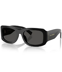 Dolce & Gabbana Men's DG4503 57mm Rectangle Sunglasses