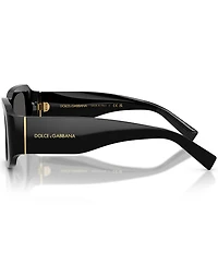 Dolce & Gabbana Men's DG4503 57mm Rectangle Sunglasses
