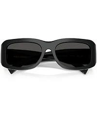 Dolce & Gabbana Men's DG4503 57mm Rectangle Sunglasses