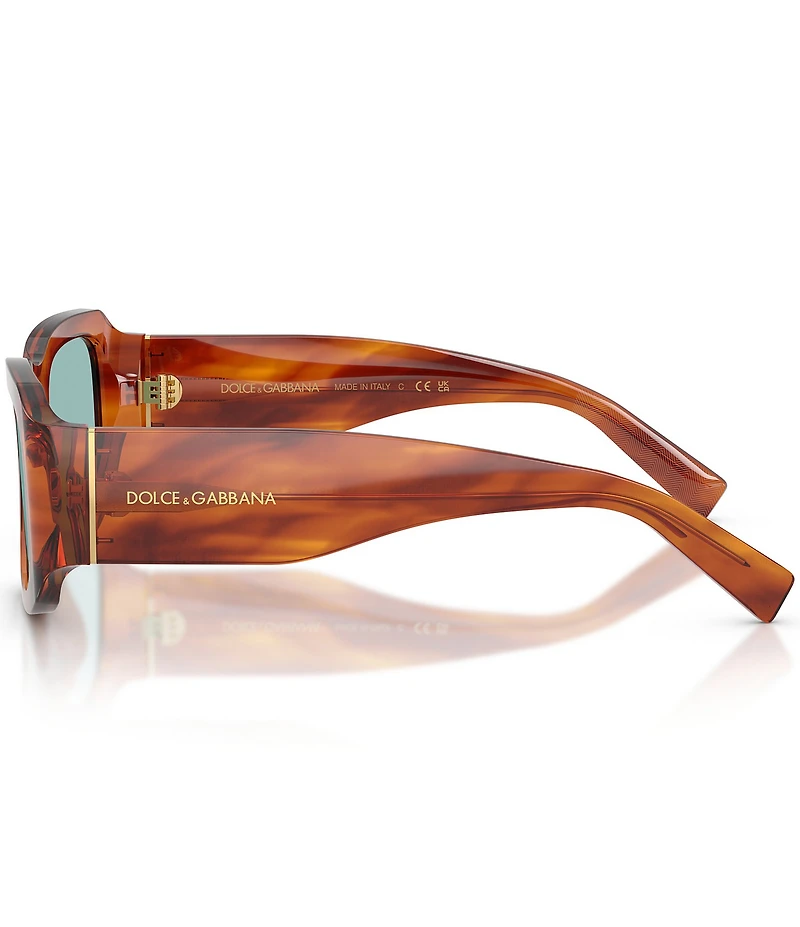 Dolce & Gabbana Men's DG4503 57mm Rectangle Sunglasses