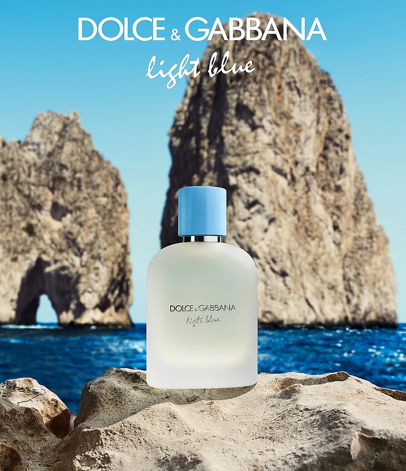 Dolce & Gabbana Light Blue Pour Homme Eau de Toilette Trio Gift Set