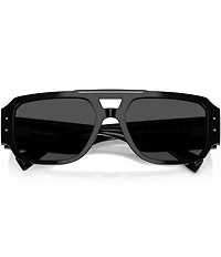 Dolce & Gabbana Men's 0DG4482F 57mm Aviator Sunglasses
