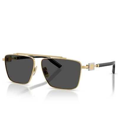 Dolce & Gabbana Men's DG2336 59mm Square Sunglasses
