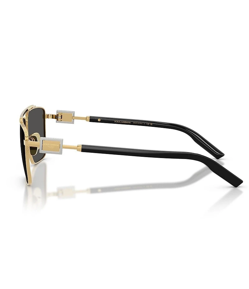 Dolce & Gabbana Men's DG2336 59mm Square Sunglasses
