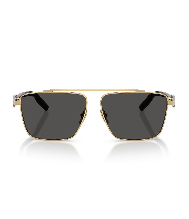 Dolce & Gabbana Men's DG2336 59mm Square Sunglasses