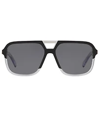 Dolce & Gabbana Men's Dg4354 58mm Polarized Square Sunglasses