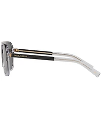 Dolce & Gabbana Men's Dg4354 58mm Polarized Square Sunglasses