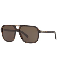 Dolce & Gabbana Men's Dg4354 58mm Square Sunglasses