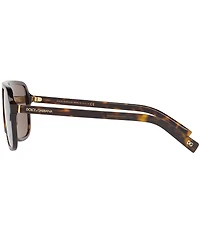 Dolce & Gabbana Men's Dg4354 58mm Square Sunglasses