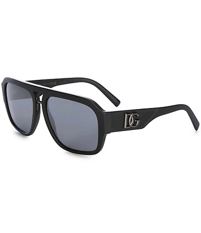 Dolce & Gabbana Men's Dg4403 58mm Pilot Sunglasses