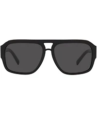Dolce & Gabbana Men's Dg4403 58mm Pilot Sunglasses