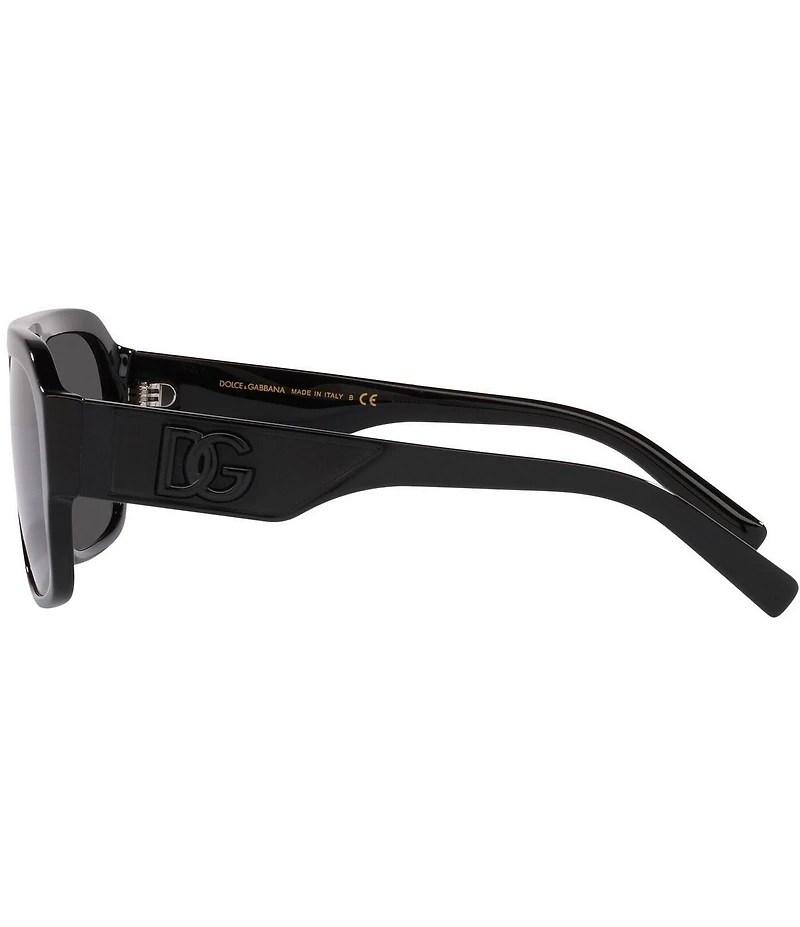 Dolce & Gabbana Men's Dg4403 58mm Pilot Sunglasses