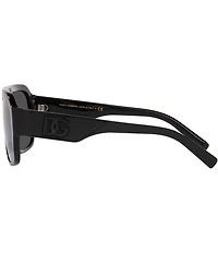 Dolce & Gabbana Men's Dg4403 58mm Pilot Sunglasses