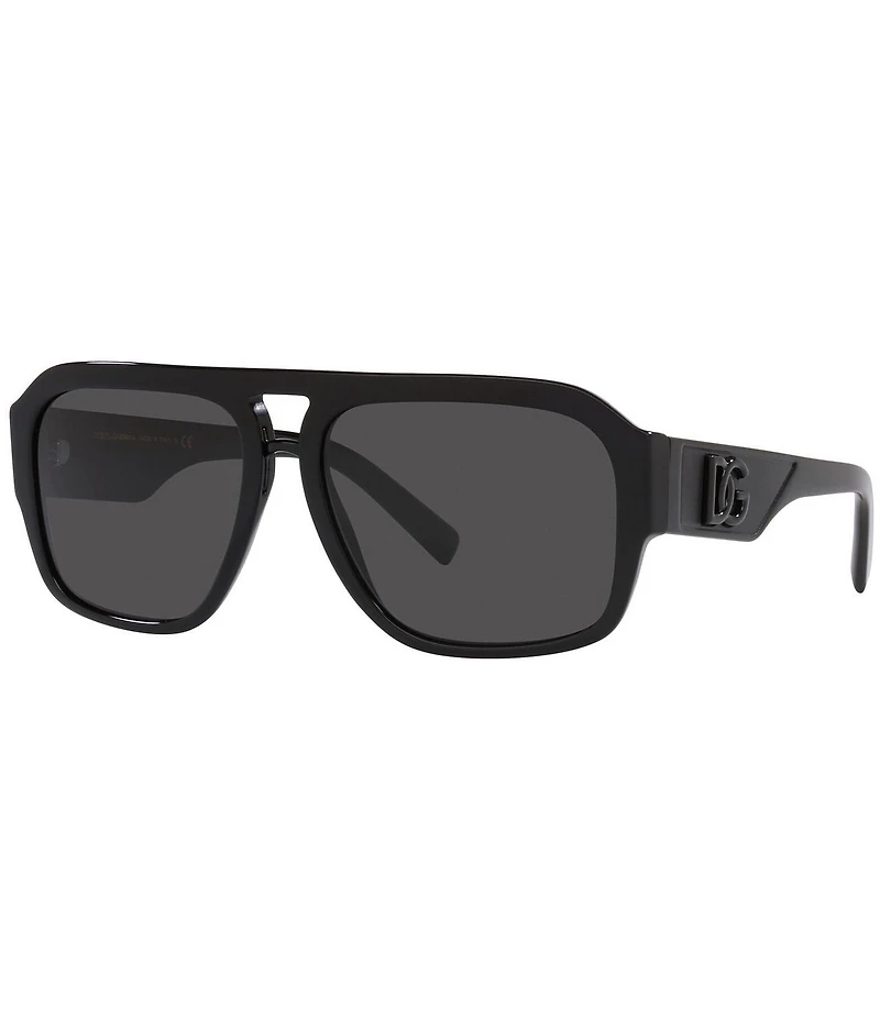 Dolce & Gabbana Men's DG4403 58mm Pilot Sunglasses