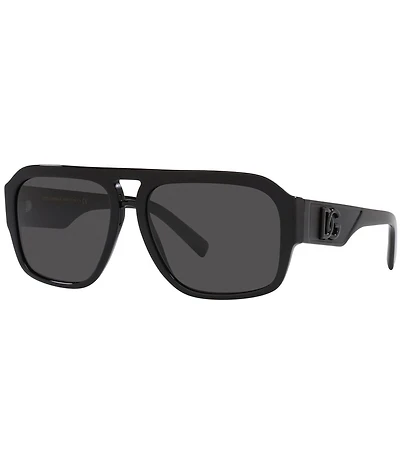 Dolce & Gabbana Men's DG4403 58mm Pilot Sunglasses