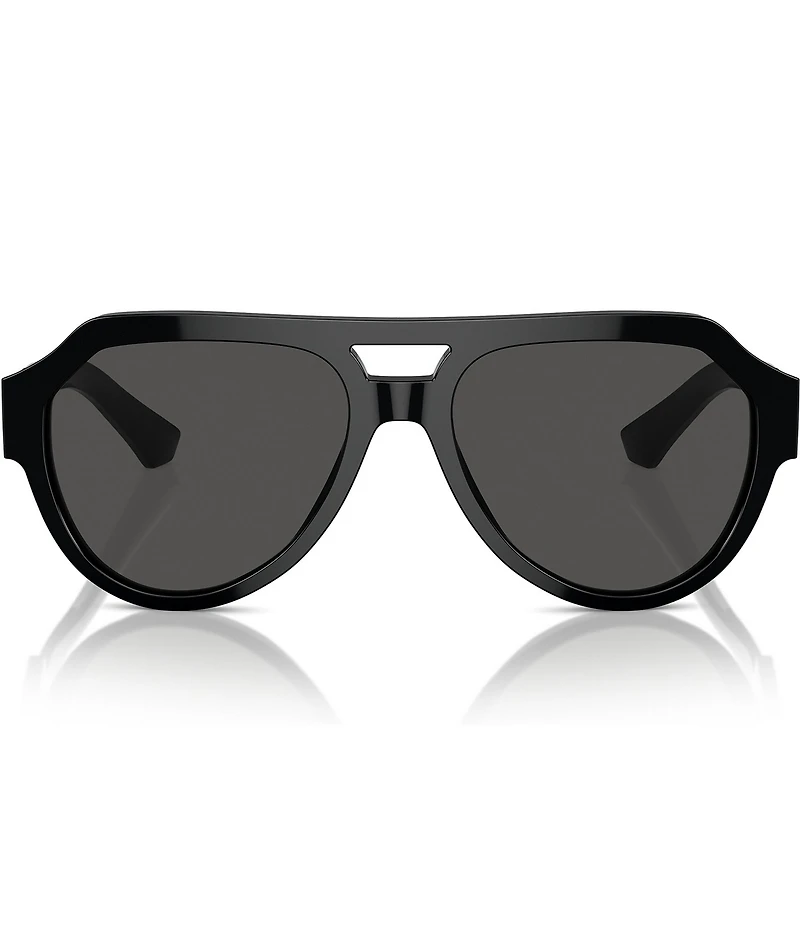 Dolce & Gabbana Men's DG4466 56mm Aviator Sunglasses