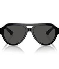 Dolce & Gabbana Men's DG4466 56mm Aviator Sunglasses