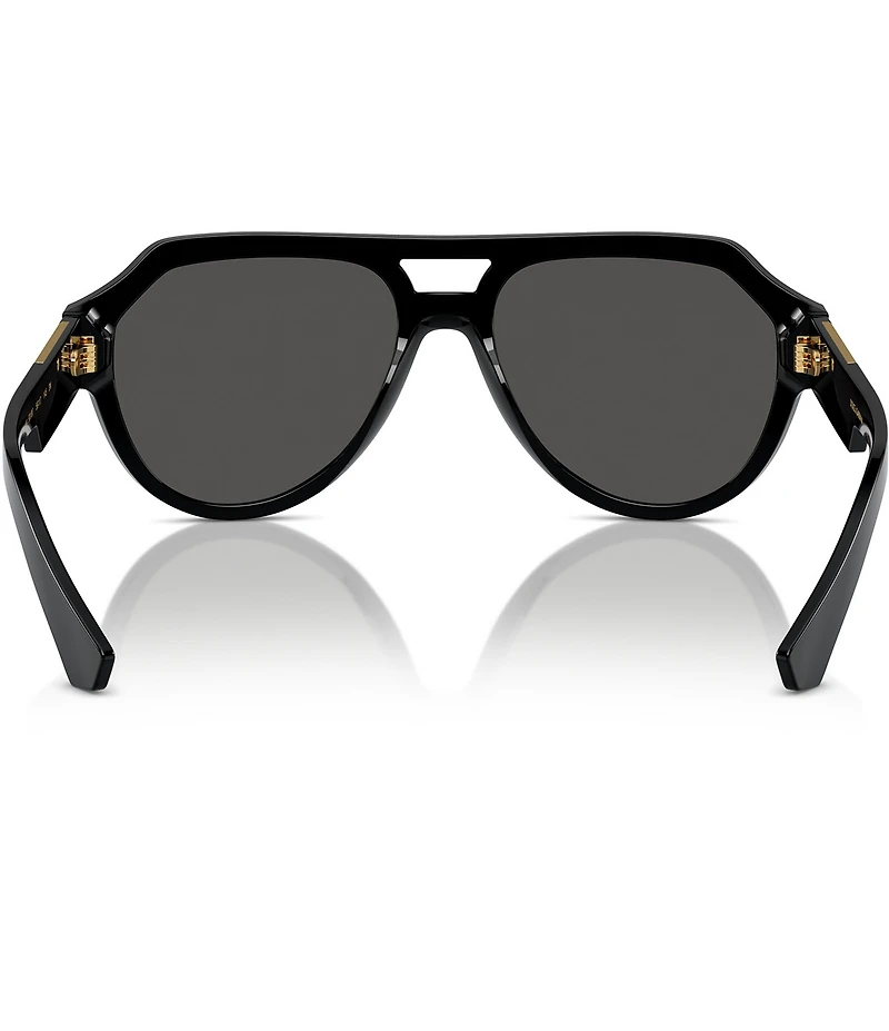 Dolce & Gabbana Men's DG4466 56mm Aviator Sunglasses