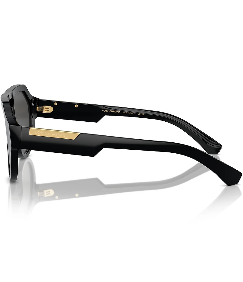 Dolce & Gabbana Men's DG4466 56mm Aviator Sunglasses