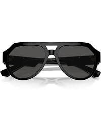 Dolce & Gabbana Men's DG4466 56mm Aviator Sunglasses