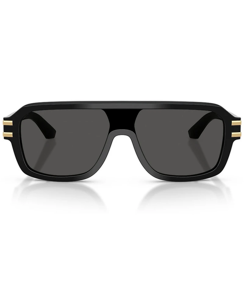 Dolce & Gabbana Men's DG4507 27mm Shield Sunglasses