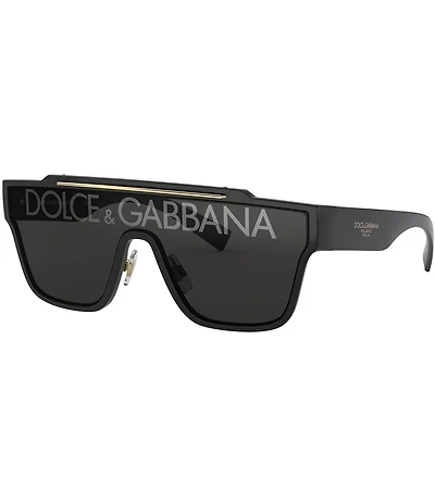 Dolce & Gabbana Men's Dg6125 35mm Shield Sunglasses