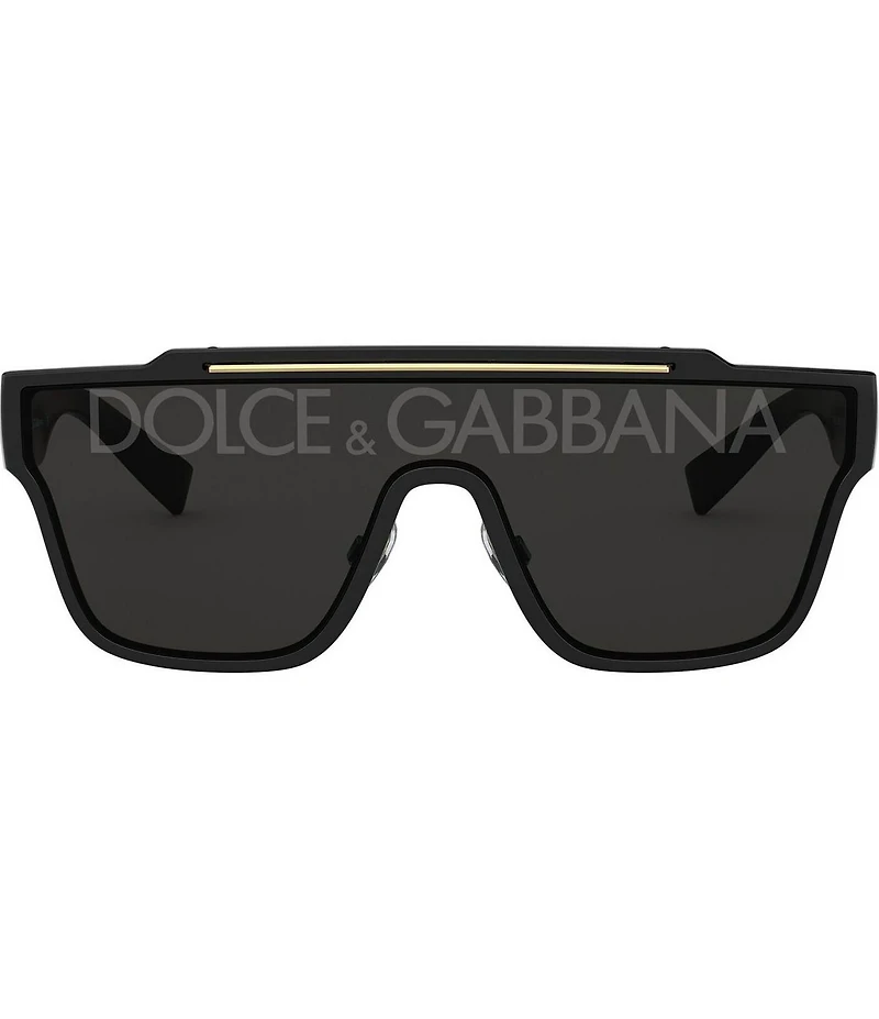 Dolce & Gabbana Men's Dg6125 35mm Shield Sunglasses