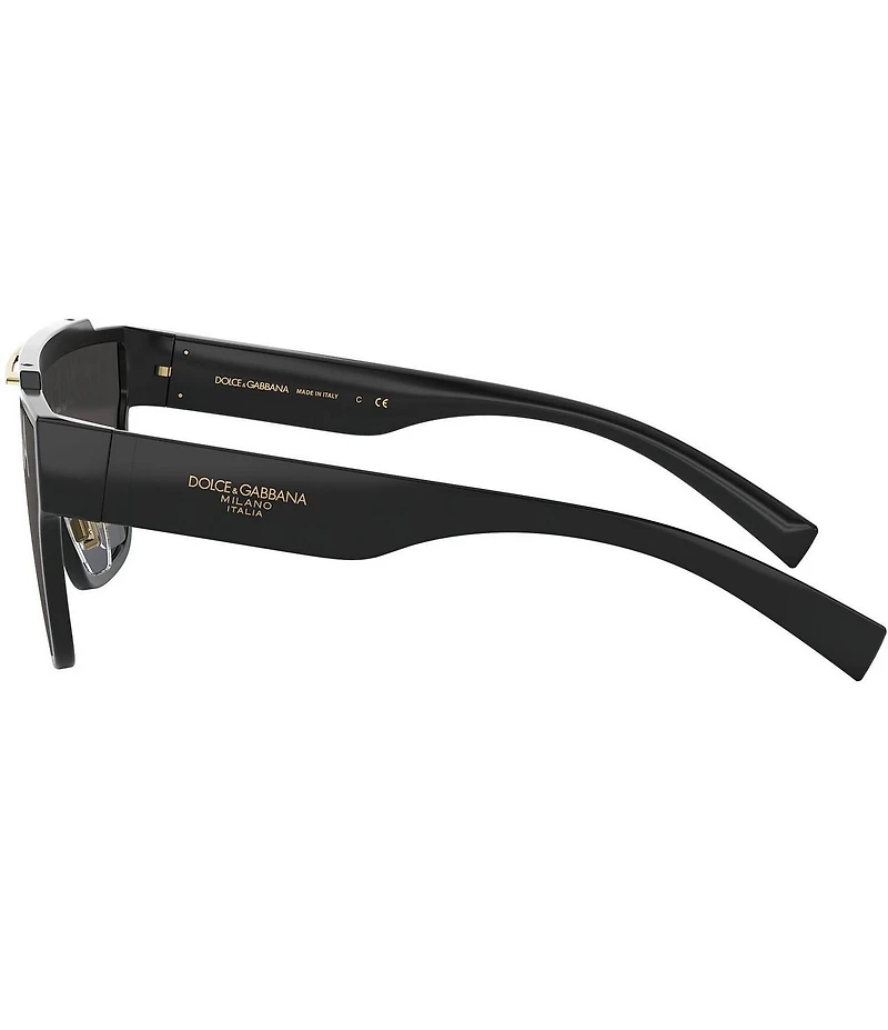 Dolce & Gabbana Men's Dg6125 35mm Shield Sunglasses
