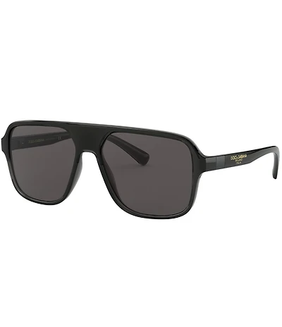 Dolce & Gabbana Men's DG6134 57mm Square Sunglasses