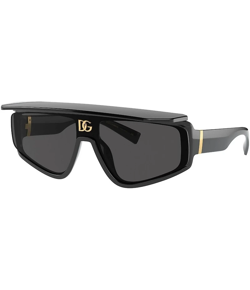 Dolce & Gabbana Men's DG6177 46mm Rectangle Sunglasses