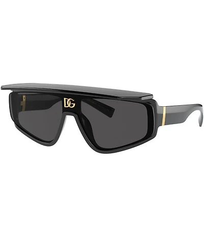 Dolce & Gabbana Men's DG6177 46mm Rectangle Sunglasses
