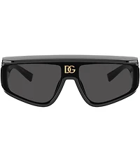 Dolce & Gabbana Men's DG6177 46mm Rectangle Sunglasses