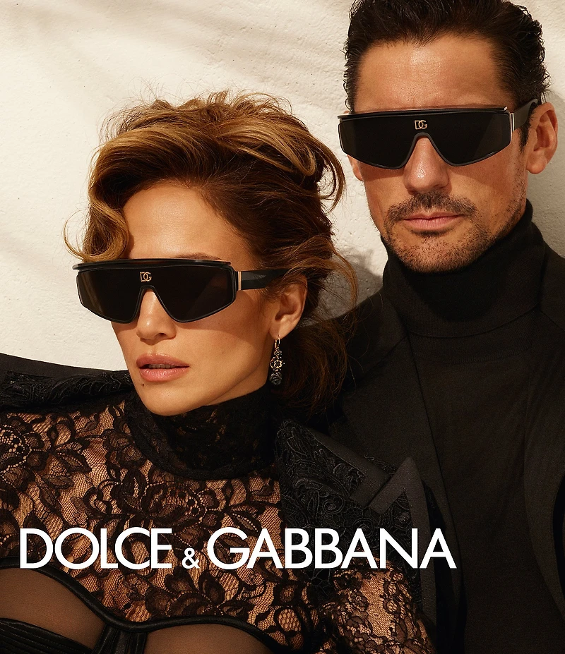 Dolce & Gabbana Men's DG6177 46mm Rectangle Sunglasses
