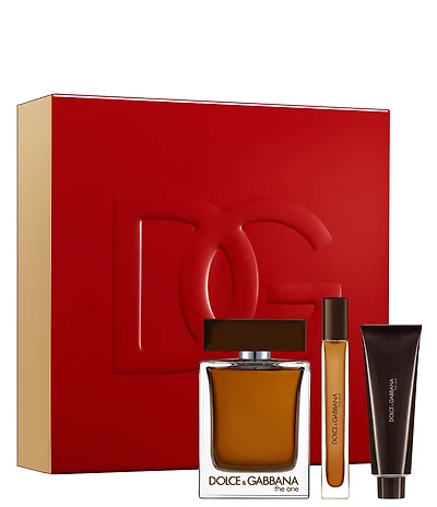 Dolce & Gabbana The One For Men Eau De Parfum Trio Fragrance Gift Set
