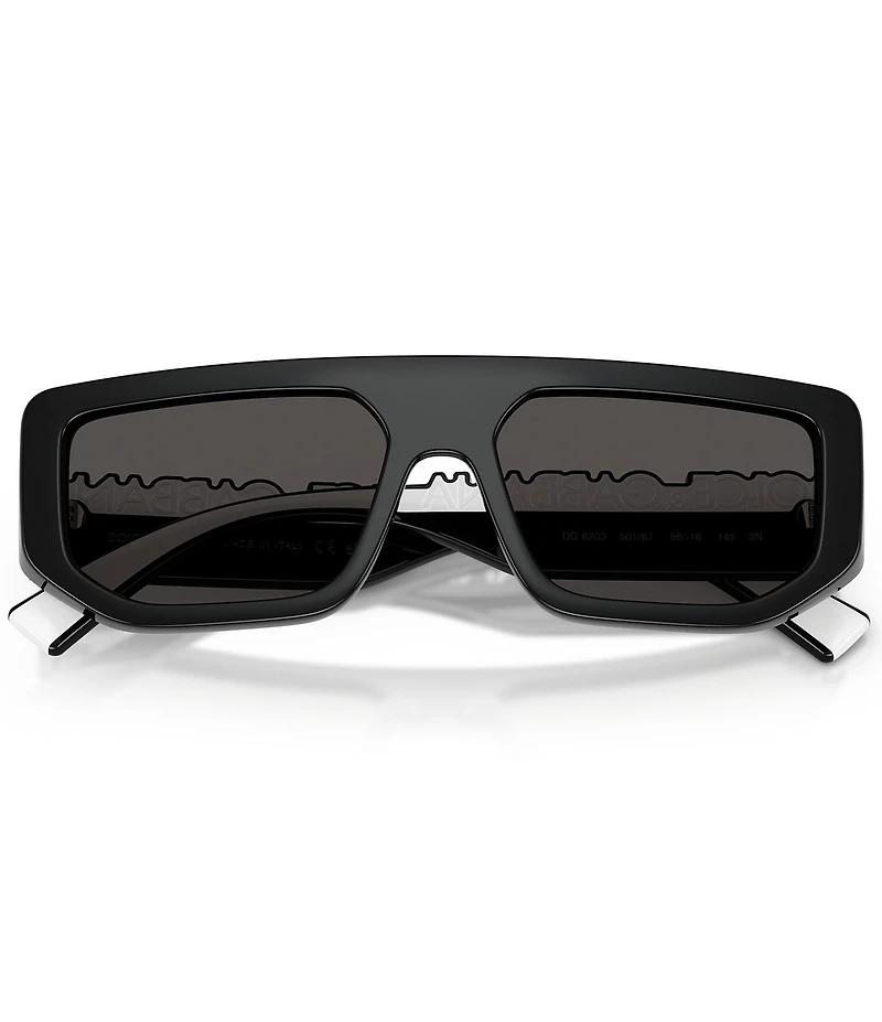 Dolce & Gabbana Unisex DG62035 56mm Rectangle Sunglasses