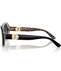 Dolce & Gabbana Women's 0DG4476 56mm Oval Sunglasses