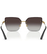 Dolce & Gabbana Women's DG2321 62mm Butterfly Sunglasses