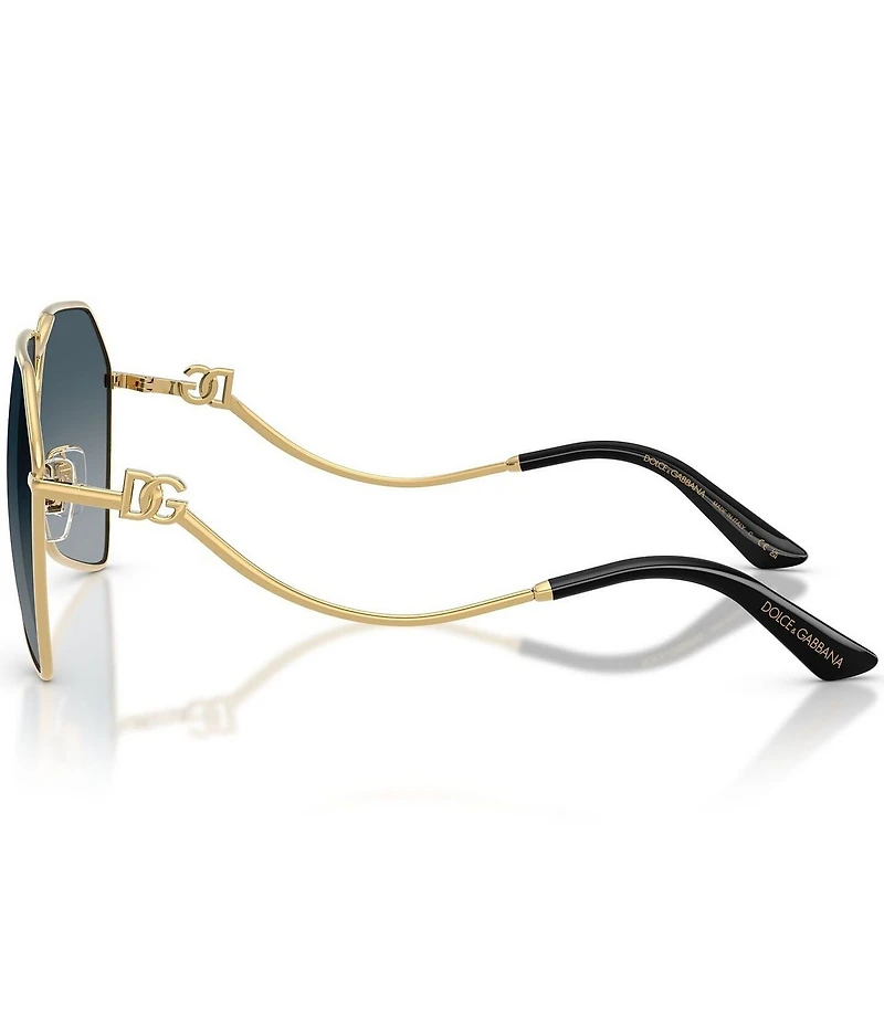 Dolce & Gabbana Women's DG2326 62mm Aviator Sunglasses