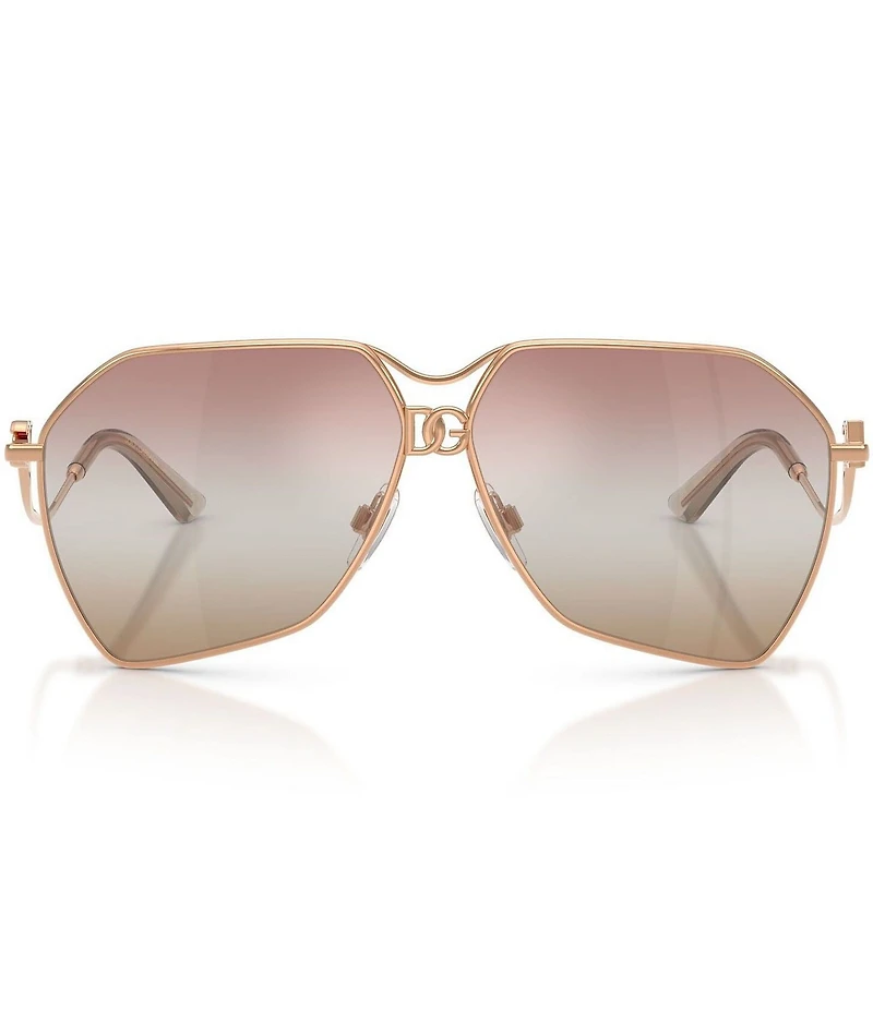 Dolce & Gabbana Women's DG2326 62mm Aviator Sunglasses