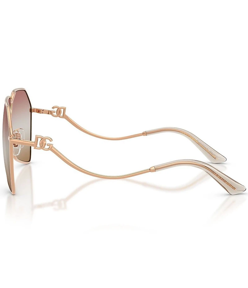 Dolce & Gabbana Women's DG2326 62mm Aviator Sunglasses