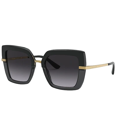 Dolce & Gabbana DG4373 52mm Square Statement Sunglasses