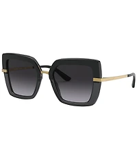 Dolce & Gabbana DG4373 52mm Square Statement Sunglasses
